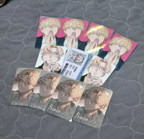 AceTee Luca Official ID Card School Uniform Casual Wear Seoul Illustration Fair Photocard Disposal