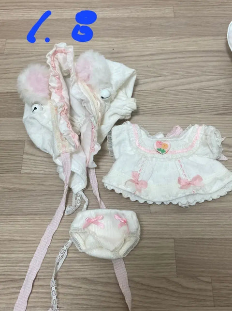 Baby Cheongmyeong doll clothes Jjieolsul all together.