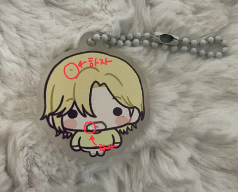 PlayV Guu, Young, Yejun, Noah, Bambi, Eunho, Hamin Keychains, Clip, Pin Button, Acrylic Transfer