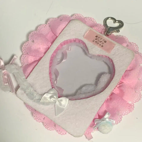 Ichigobonbon, Neko, Usagi, Lace Top Decoration, Toploader, Photocard Holder, Tenshi My Baby