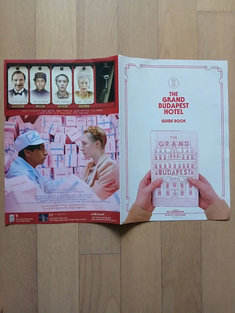 The Grand Budapest Hotel A2 size flyer