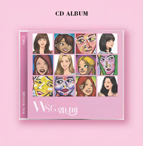 WSG Wannabe 1st Album Goods Package