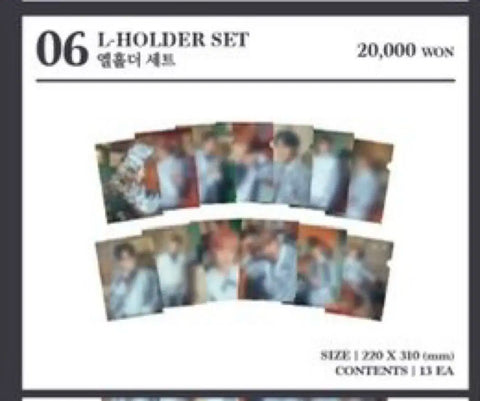 THE BOYZ First Fan-Con THE CASTLE MD L Holder Set