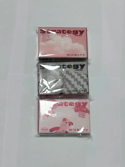 TWICE strategy Nemo unsealed album bundle