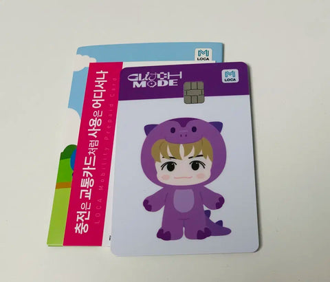 NCT Dream Jaemin Pinkfong Transportation Card