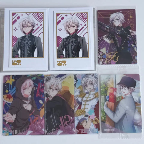IDOLiSH7 Ten Animate Cafe Idolish7 Exhibition Wafer Metal Card