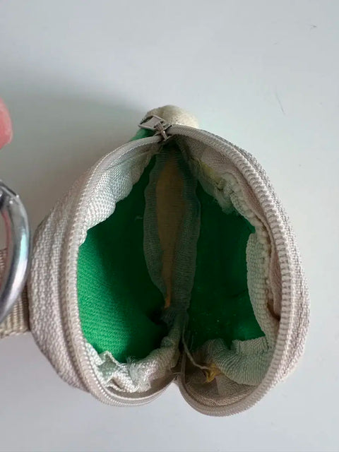 Triangle Mini Coin Purse Keychain