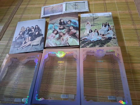 Girlfriend Time for us Limited Edition & Regular Edition Unboxing Album Bundle