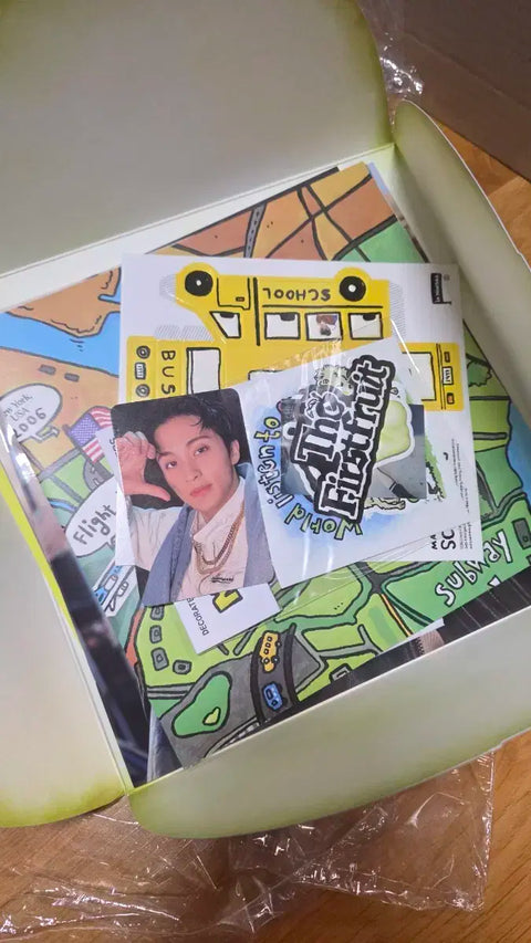 Mark's 1st Album Ketshop unreleased photocard + Album full set