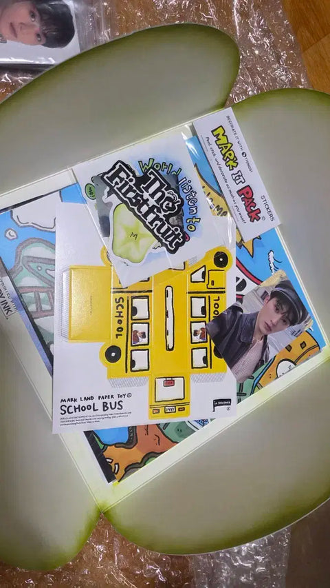 Mark's 1st Album Ketshop unreleased photocard + Album full set
