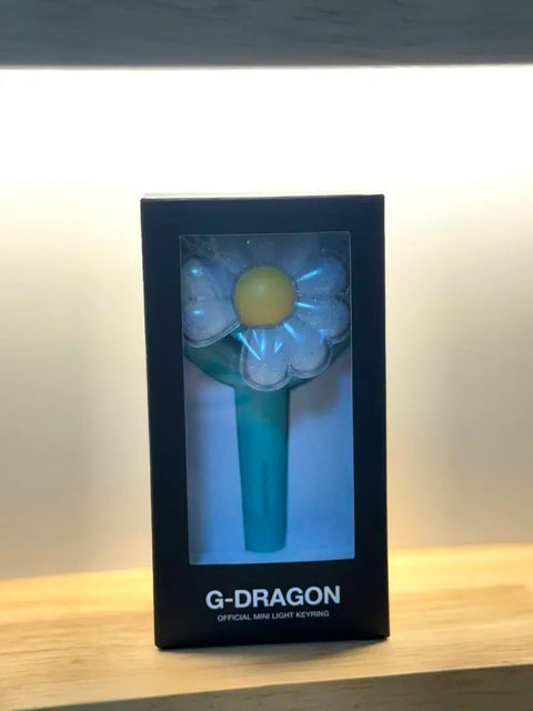 GD G-Dragon Mini Cheer Stick Daisy Keyring Mint New Item