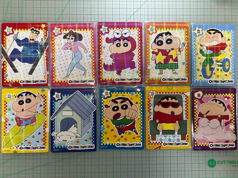 WONDER CARD Crayon Shin-chan R Rare All Types Bulk