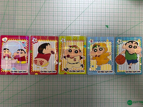 WONDER CARD Crayon Shin-chan R Rare All Types Bulk