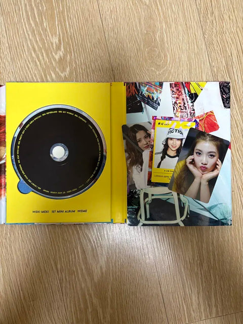 Weki Meki WEME Debut Album Autographed CD Not For Sale
