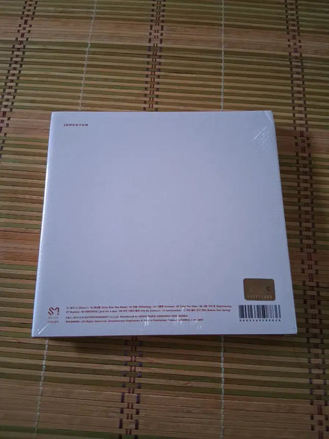 SHINee Jonghyun Poet Artist Unopened Album
