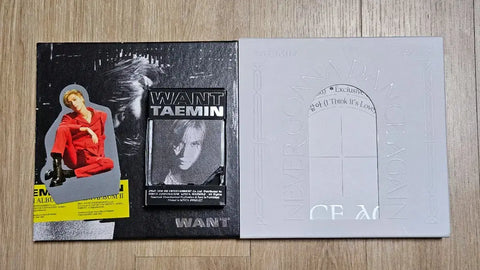 SHINee Taemin Album Sminee Bundle