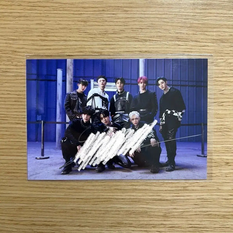 Stray Kids Skiz US Shop Ordinary Signed Postcard Felix