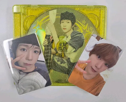 NCT Wish Ryo individual jewel case + album photocard + Apple Music lucky draw photocard