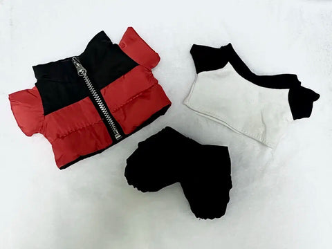 Selling Faker doll + multiple sets of clothes together.