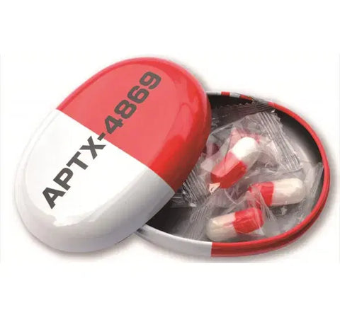 Unopened) Detective Conan APTX 4869 Candy Can Tin Case Official Goods