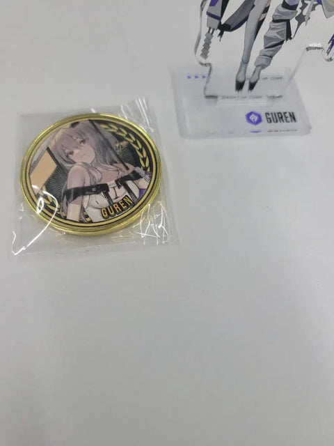 Nikke Scarlet Acrylic Gold Medal Set