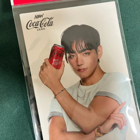 V Taehyung Coca-Cola Postcard Unopened