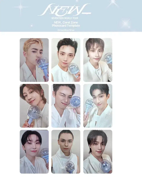 SEVENTEEN NEW CARAT ZONE Photocard