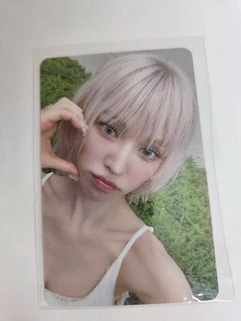 Red Velvet Wendy Fansign Photocard Transfer