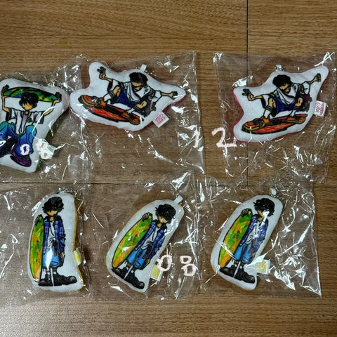 NCT Wish Pop-up Cushion Keyring Gacha Ryo Sakuya Jaehee Unopened