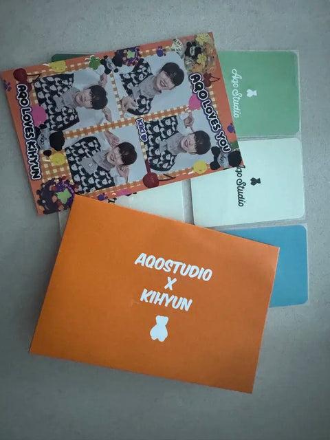 Monsta X Akos Studio Ako Kihyun Photocard Bundle
