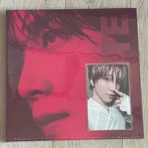 Haechan solo "Taste" unopened album Makestar benefit unreleased photo card (photocard) set for sale.