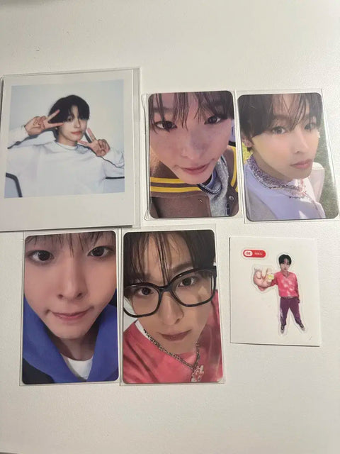 NCT Wish Riku photocard polaroid sticker set for sale