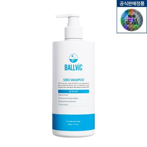 [✈️KOREA] Bolvic - SEBO shampoo 500g Scalp Solution Hair Loss Care