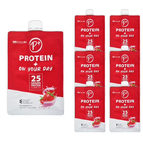 [SALE] Gganbu - P+ Protein + On Your Day Whey Protein Shake Pouch (2 flavors)
