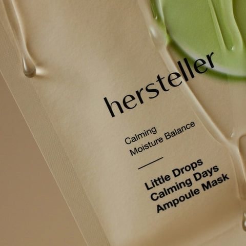 [✈️KOREA] Hersteller - Little Drops Caming Days Ampoule Mask 25ml (1 Sheet)