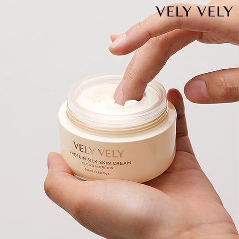 [✈️KOREA] VelyVely - Protein Silk Skin Cream