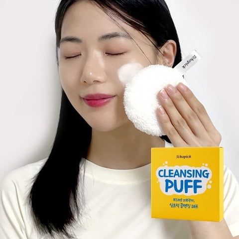 [✈️KOREA] 1chopick - cleansing puff