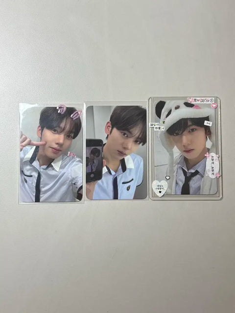 Han Yujin school uniform ZB1 Han Yujin photocard
