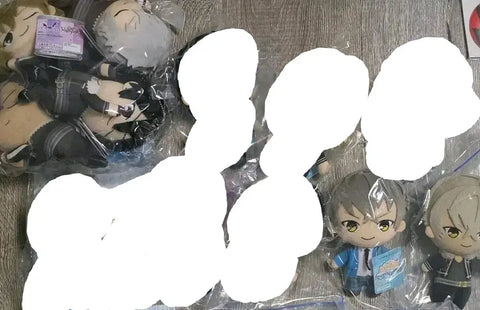 Ensemble Stars Rei, Kaoru, Koga, Adonis side-lying nui, uniform nui, sitting nui, laying nui