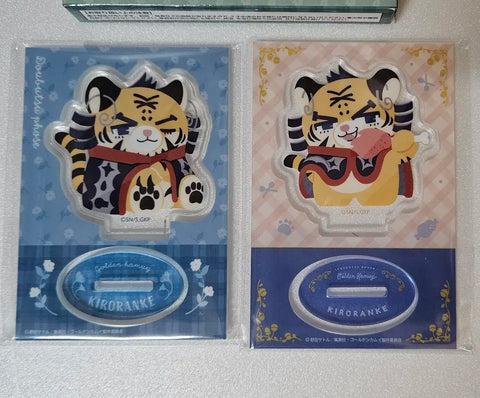 Unopened/Bundle) Golden Kamuy Golden Card Kiroranke Animal Pose Mini Acrylic Stand