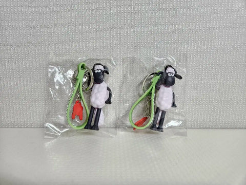 New Shaun the Sheep Figure Keyring Headset Keyring