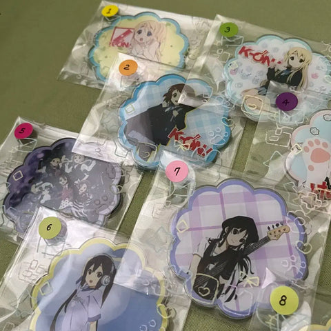 K-On! Acrylic - Weapon Ritsu Mio Yui Azusa Anime Manga Other