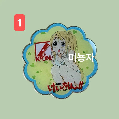 K-On! Acrylic - Weapon Ritsu Mio Yui Azusa Anime Manga Other