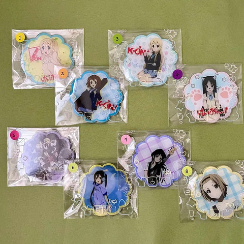 K-On! Acrylic - Weapon Ritsu Mio Yui Azusa Anime Manga Other