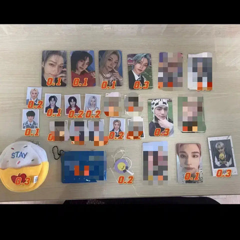 Stray Kids SKZ photocard ID photo Felix Hyunjin 4th gen kit