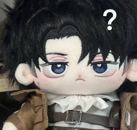 Attack on Titan Levi Ackerman unofficial 20cm plush doll "somging"