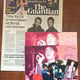 Oasis Guardian newspaper, Liam Gallagher goods as a set