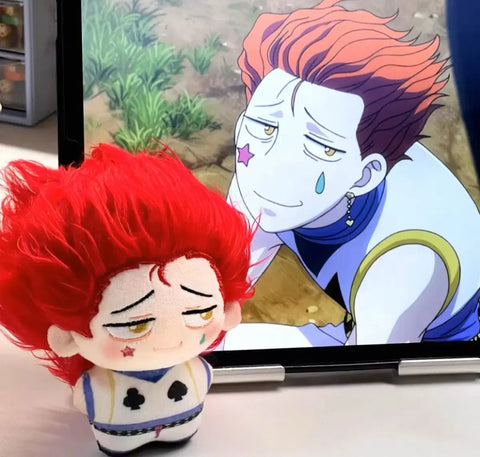 Hunter x Hunter Hisoka 10cm unofficial plush doll, cotton doll, goods