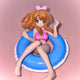 The Melancholy of Haruhi Suzumiya Asahina Mikuru Swimsuit Tube Figure Classic Beautiful Girl