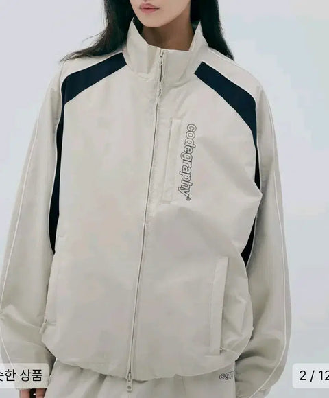 Code Graphy WAY Tech Short Jacket_Cream